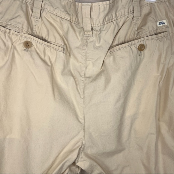 SIZE 38 IZOD KHAKI BEIGE SHORTS CASUAL OUTDOOR - Picture 6 of 9